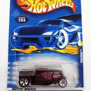 Hot Wheels Hooligan #203 Black Die-Cast Car 2001